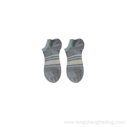 casual striped three-dimensional-sneaker-socks for men